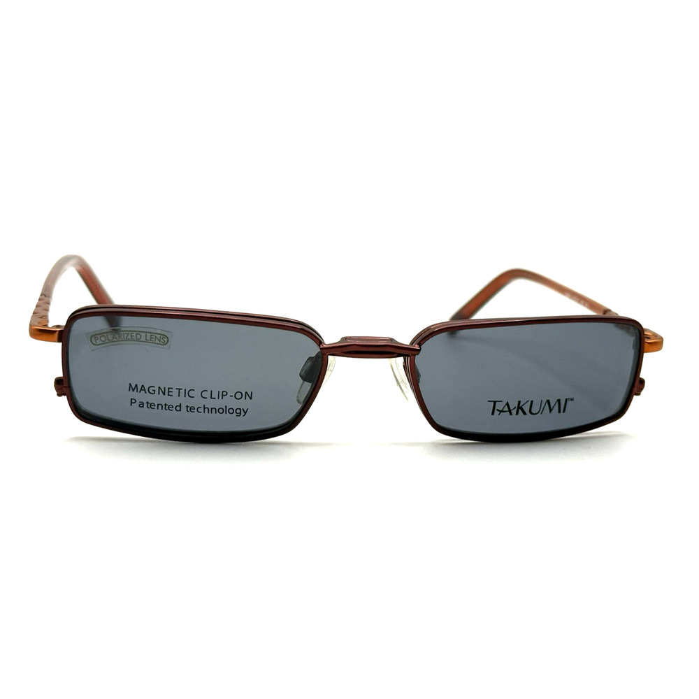 TAKUMI T9657 RED/ORANGE EYEGLASSES SUNGLASSES FRAMES 51-17-135